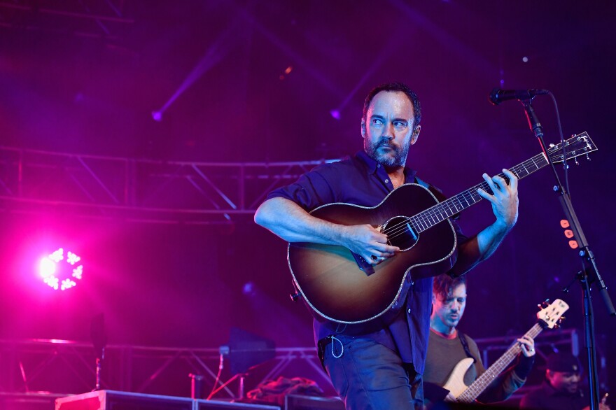 Dave Matthews Band performs in St Paul., Minn. in February.