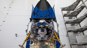  Astrobiotic's Peregrine lunar lander is encapsulated with ULA's Vulcan rocket.