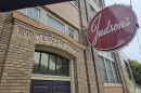 The street exterior of the Judson Candy Company remains the same, but the rest of the building was converted in lofts years ago