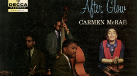 Carmen McRae's 1957 Decca LP "After Glow" features the singer also playing piano on several tracks