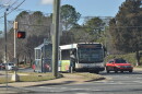 A CATS bus in Charlotte