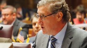 Rep. Ben Smaltz, R-Auburn, introduces his congressional redistricting bill during committee on Tuesday, Dec. 2, 2025.