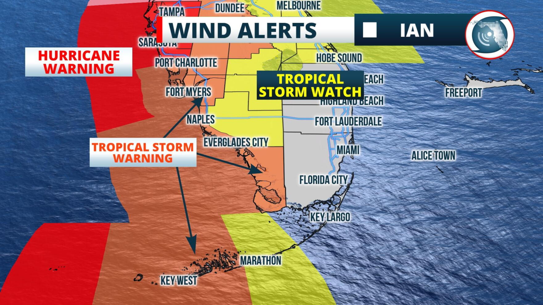 Monroe schools close, storm watch edges into Palm Beach County as