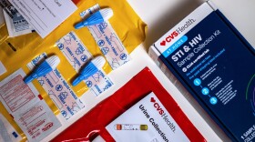  CVS’ at-home tests that screen for HIV and other sexually transmitted infections can be bought in stores and online. The kit is priced at $99.99. 