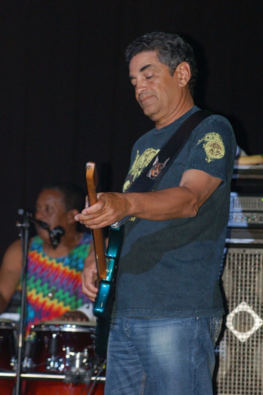 Kenny Gradney, bassist for the band Little Feat, since 1972. Photo: 2009