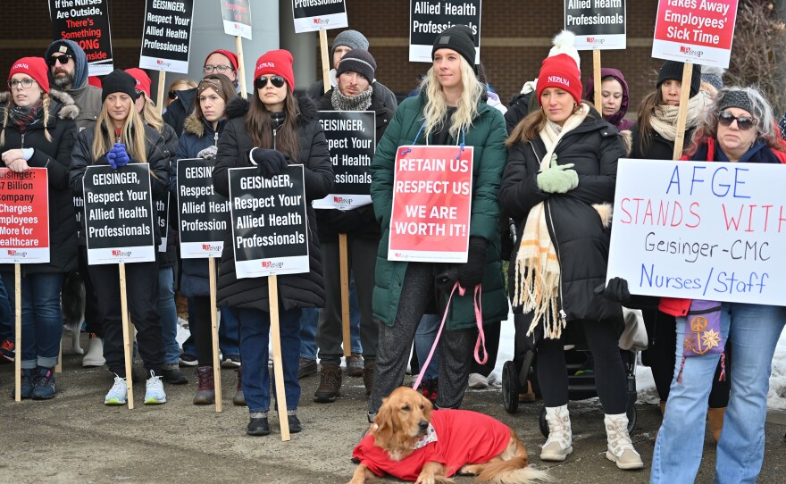 Nearly 1,000 Geisinger employees who work at CMC are amid contract negotiations.