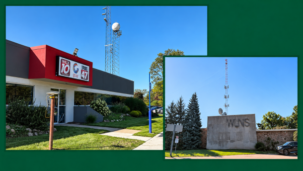 photos of the wilx and wlns studios in lansing