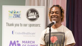 LaRoyce Patterson at the Best Babies ZoneStorySlamin 2019.