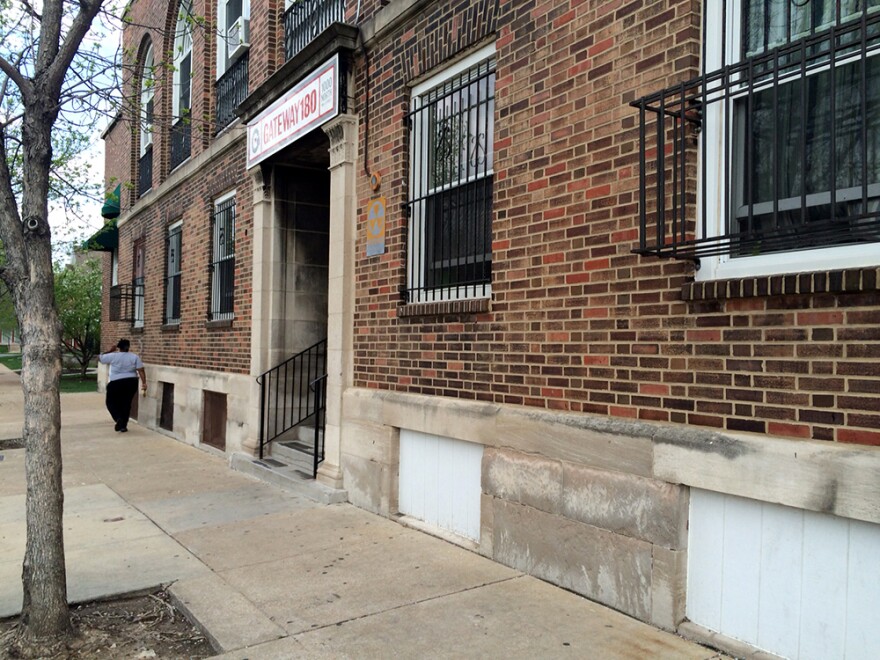 Gateway 180 at 19th St. and Cole St. provides shelter to more than 100 women and families.