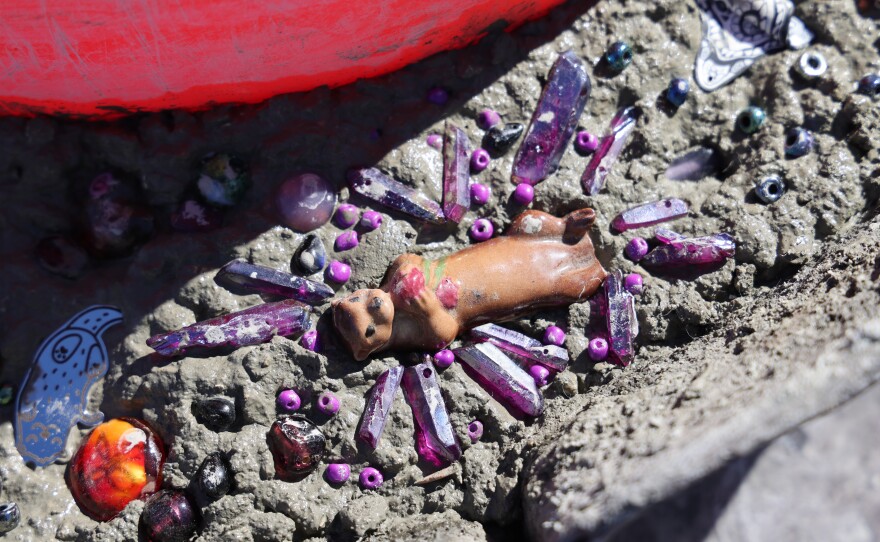 Eternal Reefs have been a popular option for ocean lovers. Cremated remains are mixed into concrete and then turned into a reef ball. That rest ball is placed in a permitted area offshore. Over time, marine life moves in and it becomes a coral reef. Eternal Reefs in Sarasota, offers an option for burial that’s been available for 27 years. And the reef balls can be personalized. The family of Martha “Mazzey” Tally Honored her wishes and placed her remains in a reef ball. What people decide about their end of life arrangements can say *everything* about how they lived. We met with three families who chose a *different* kind of goodbye. One by land, one by water and another just under the skin.