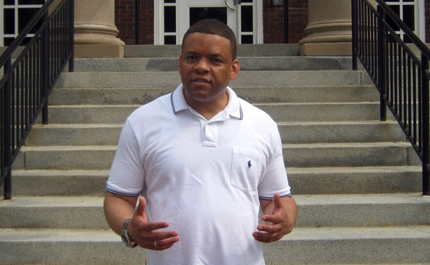 Grand Rapids Public Schools Superintendent Bernard Taylor, a day after his resignation was announced in July 2011.