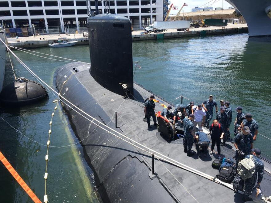 Residents can tour a nuclear submarine as part of the 29th annual Fleet Week at Port Everglades. 
