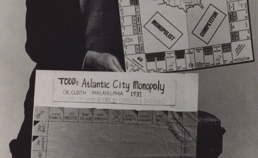 In his lawsuit, Ralph Anspach used early, pre-Parker Bros. boards as evidence of Monopoly's controversial origins.