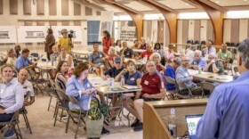 Rehoboth Beach residents participate in a charette on zoning laws in July 2026.