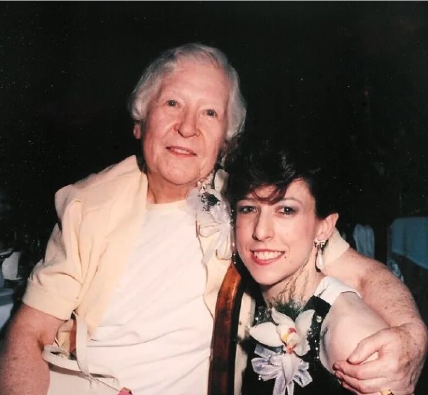 Constance Reynolds, left, founder of the Ballet Theatre of Scranton, and Joanne Arduino, artistic director, in 1991.