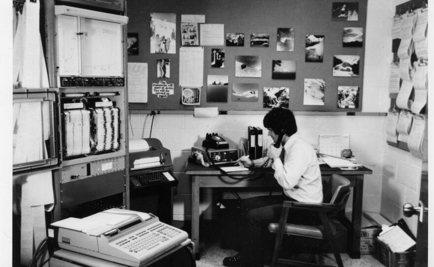Former CAIC Director Knox Williams started as the Lead Forecaster for the Colorado Avalanche Warning Program in 1975.