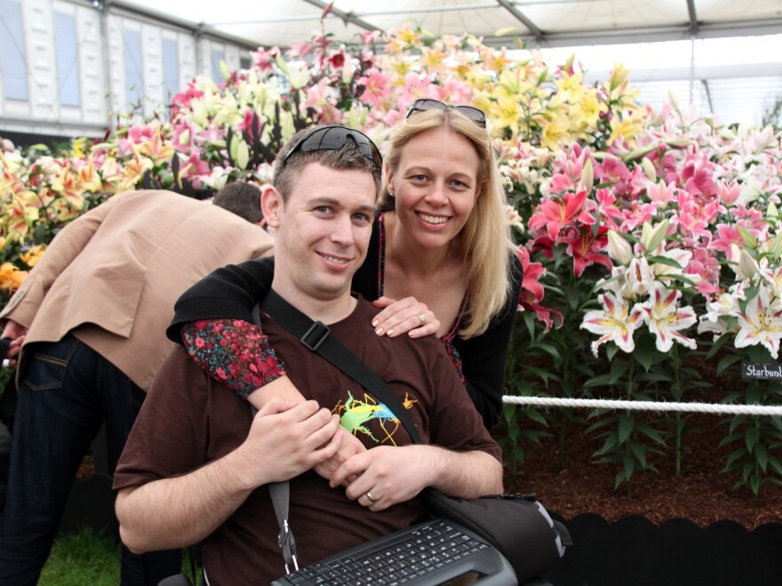 Martin and his wife, Joanna.