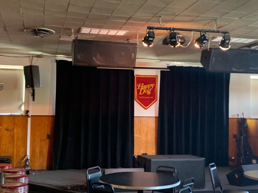 The Happy Dog reopened in June for smaller-capacity live-music events. Financial and supply chain issues contributed to the venue's slow restart this year.