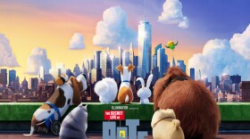 movie poster for The Secret Life of Pets