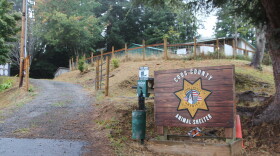 The Coos County animal shelter near Coos Bay. Sept. 3, 2026.