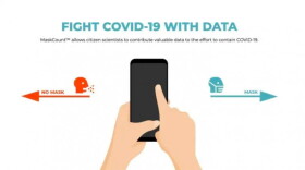 The MaskCount app from Regenstrief Institute lets users document the number of people they see wearing or not-wearing masks, all without identifying anyone.