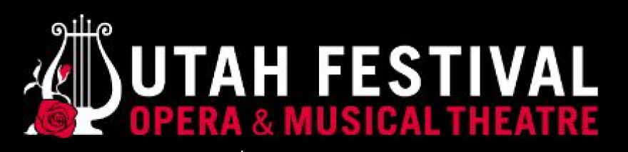 The Utah Festival Opera and Musical Theatre logo.