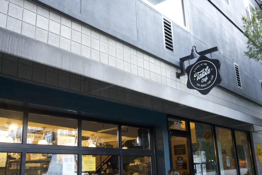 Raleigh's first pay-what-you-can cafe, A Place at the Table, is pictured in downtown Raleigh.