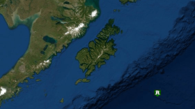 Aerial view of Kodiak archipelago (Map courtesy National Tsunami Warning Center)