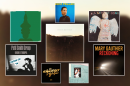 Artwork for four new albums, three new singles, and one album from 1976.
