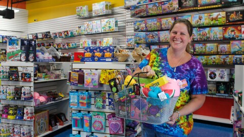 Gwen Ottenberg is owner of Imagine That Toys in East Wichita. She says she expects the squishy trend to continue to grow.