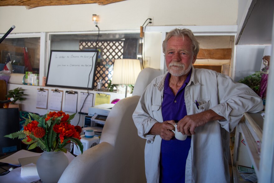 Mike Drinkard, a Terlingua resident, has been working with the Family Crisis Center of the Big Bend for around 20 years.