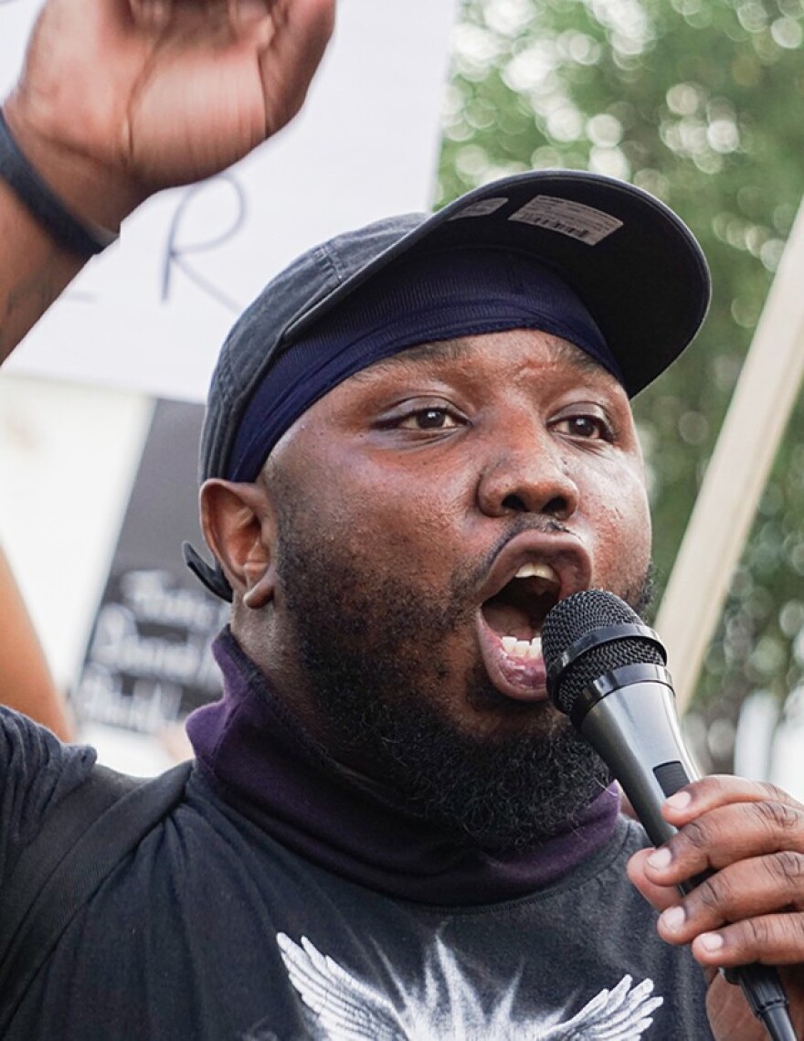 Anthony Hall, the leader of the city's Pathways to Peace anti-violence initiative, was a critical figure in the social justice protests of 2020 and 2021.