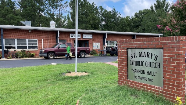 Dorothy Day Soup Kitchen in Rock Hill has seen fewer people coming in for daily lunches recently. But some who still come worry that they'll lose money that helps them buy food when cuts to the Supplemental Nutrition Assistance Program kick in for Fiscal 2027.