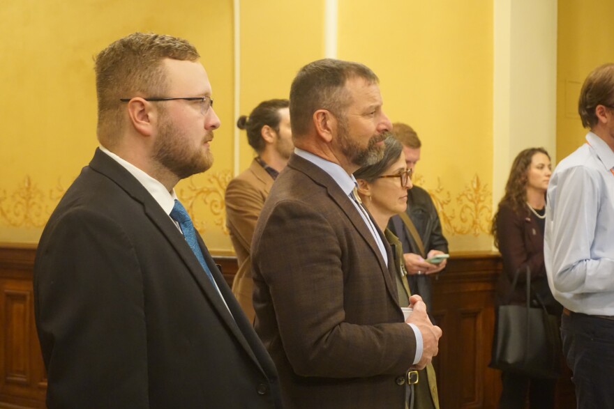 Rep Larson and Senator Barlow 