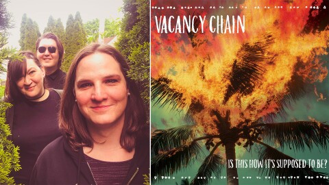 Vacancy Chain and the cover of their 2026 EP, 'Is This How It's Supposed to Be?'