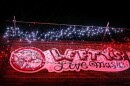 Lefty's Live Music's sign decorated with lights. The venue will close at the end of the year.