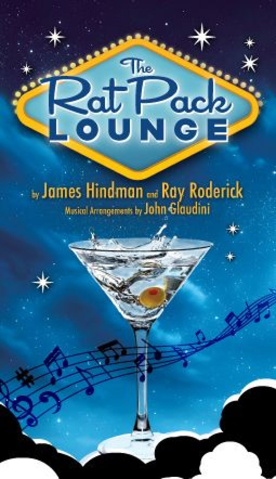 Florida Repertory Theatre Graphic for 'The Rat Pack Lounge'