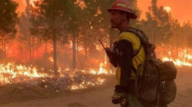 Oregon wildfire