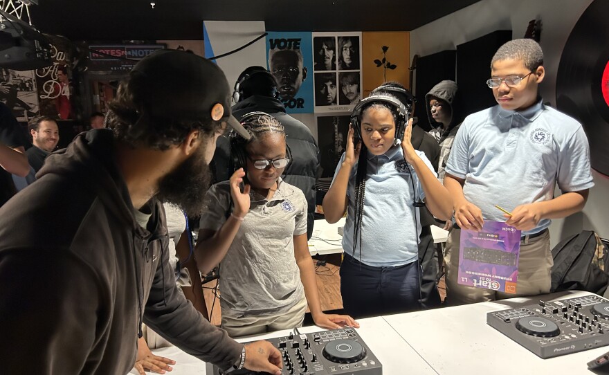 The New State offers free music courses to teach young people how to DJ, produce beats, write songs and more.