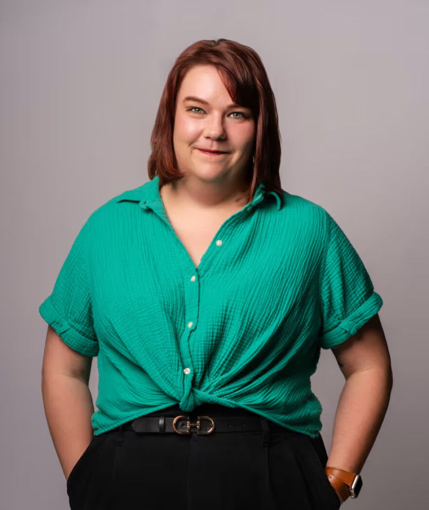 Florida Studio Theatre Director of Improv and Resident Artist Sarah Durham.