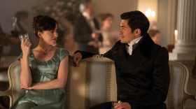 Dakota Johnson and Henry Golding in the 2022 adaptation of Jane Austen's "Persuasion"