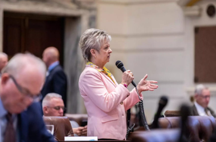 Sen. Julie Daniels, R-Bartlesville, sponsored a bill that allows out-of-state groups with no physical presence in Oklahoma to qualify for funding from the Choosing Childbirth program.