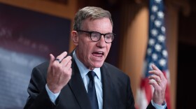 Sen. Mark Warner, D-Va., the top Democrat on the Senate Intelligence Committee, speaks about the Trump administration following reports that only Republican lawmakers received security briefings on the Trump-ordered military strikes against boats in the Caribbean, during a news conference at the Capitol in Washington, Thursday, Oct. 30, 2025.