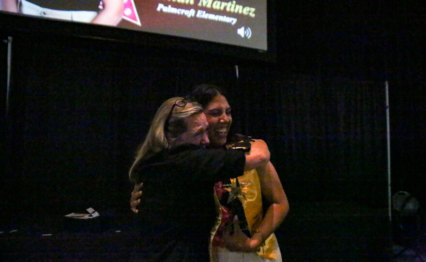 "One of the things that God has brought with this — her teaching and me teaching — is that we have a connection that only the two of us in the family have," said Debbie Martinez, Hannah's mother. "