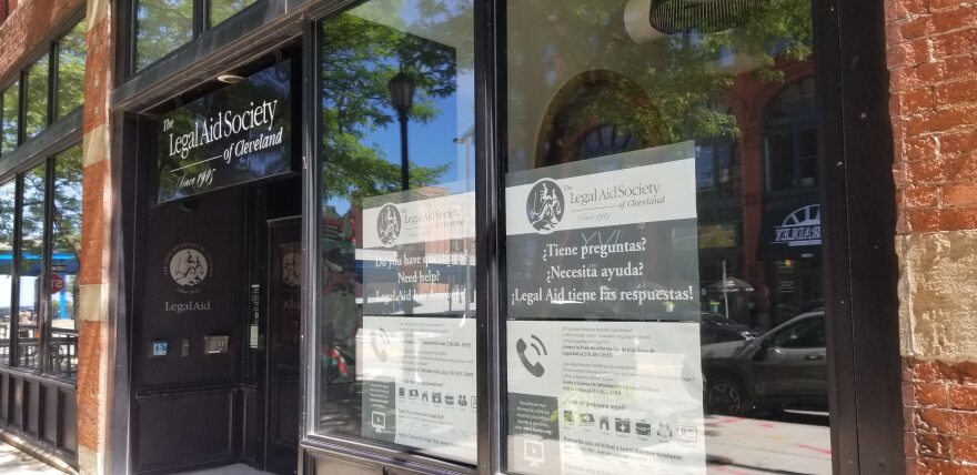 The Legal Aid Society of Cleveland handles cases that impact basic needs such as health, shelter and safety, economics and education, and access to justice. The group includes 63 full-time attorneys, 44 other staff, and over 3,000 volunteer lawyers.