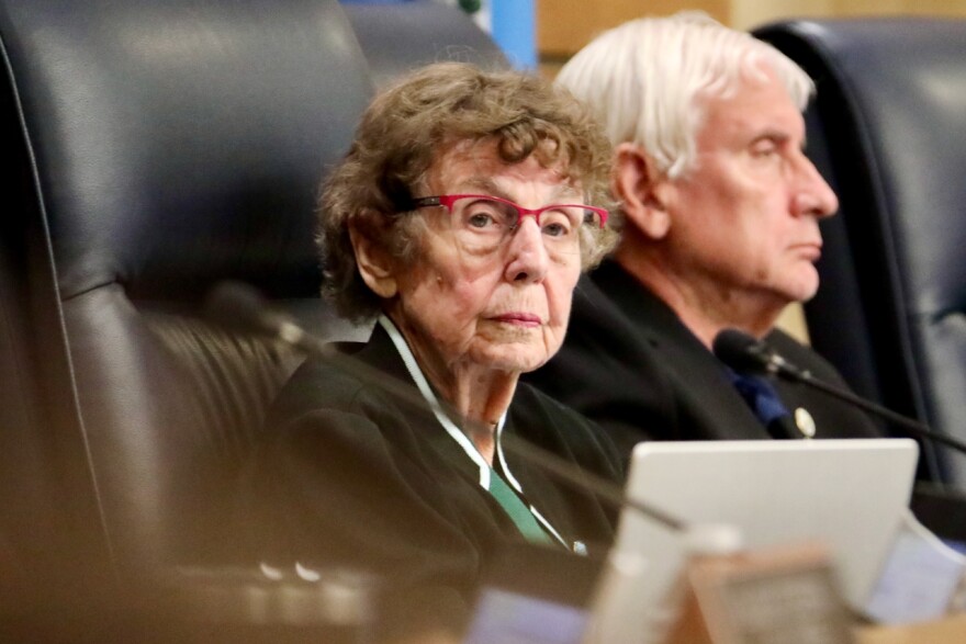 Virginia Beach City Councilmember Barbara Henley returned to dais at City Hall on April 16, 2026. It was the day after the funeral of her husband of 63 years.