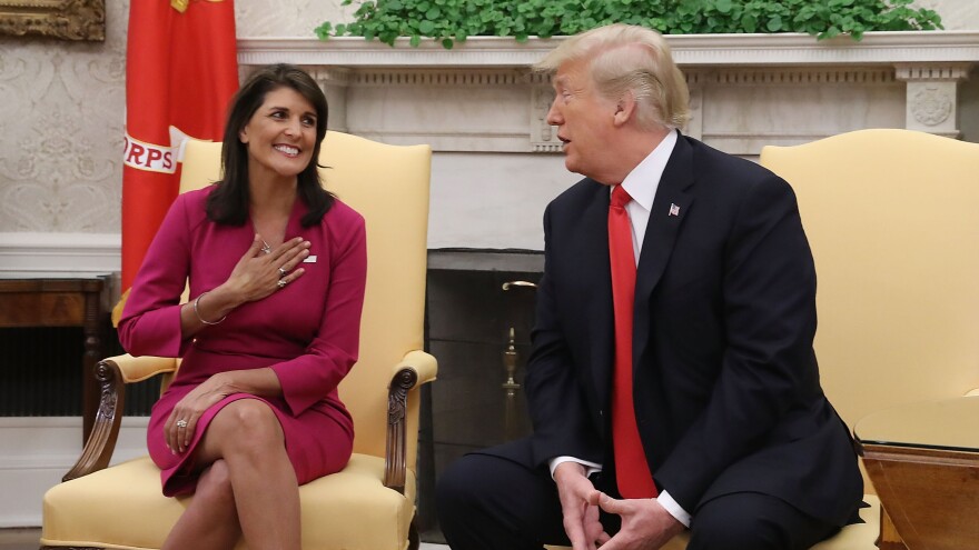 Nikki Haley opposed Donald Trump's candidacy for president in 2016, criticizing his unwillingness at one point to denounce the KKK. However, she went on to serve as UN ambassador in his administration.