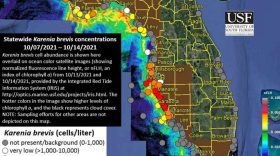 Red Tide map