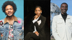 Left: Buddy Red Center: Paris Jo Right: Mark Adams