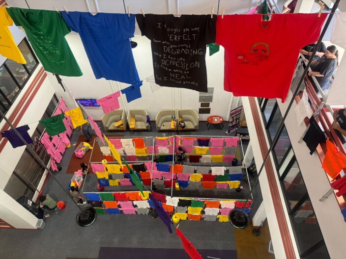 Interactive exhibit helps survivors of abuse tell their stories